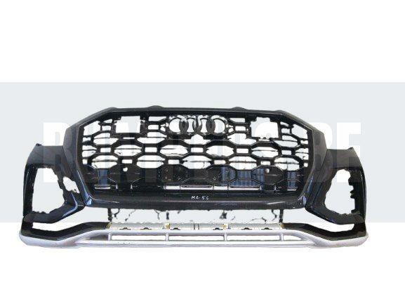 Bumper Audi RSQ8 4M8 18- CARBON  RS Q8 Voorbumper MZ56, Auto-onderdelen, Carrosserie en Plaatwerk, Bumper, Voor, Gebruikt, 6 maanden garantie