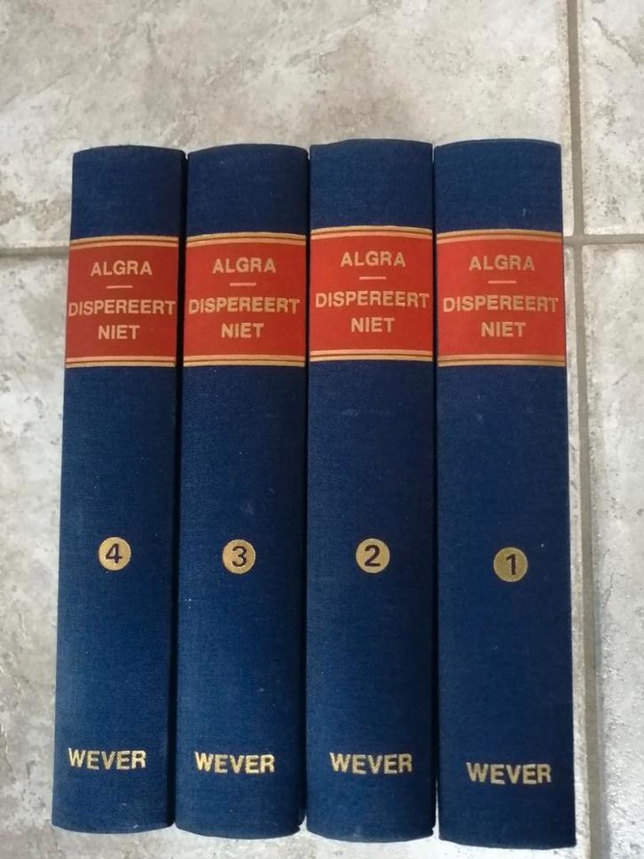 4 x Algra Dispereert niet ! Geschiedenis Nederland., Boeken, Geschiedenis | Vaderland, Zo goed als nieuw, 20e eeuw of later, Ophalen of Verzenden