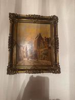 R. Otter (1892-1966) - Stadsgezicht Joure, Ophalen