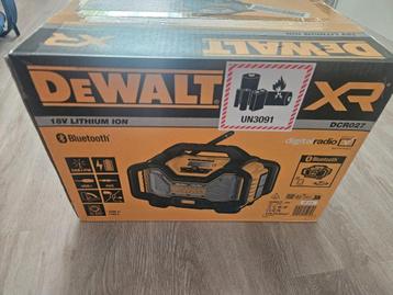 DeWALT DCR027-QW 18V Li-ion XR accu DAB+ Bouwradio beschikbaar voor biedingen