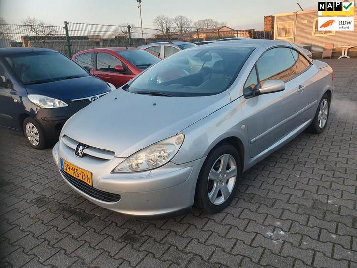 Peugeot 307 CC Peugeot 307 CC 2.0-16V-AUTOMAAT-LEER, Auto's, Peugeot, Te koop, ABS, Airbags, Airconditioning, Boordcomputer, Centrale vergrendeling