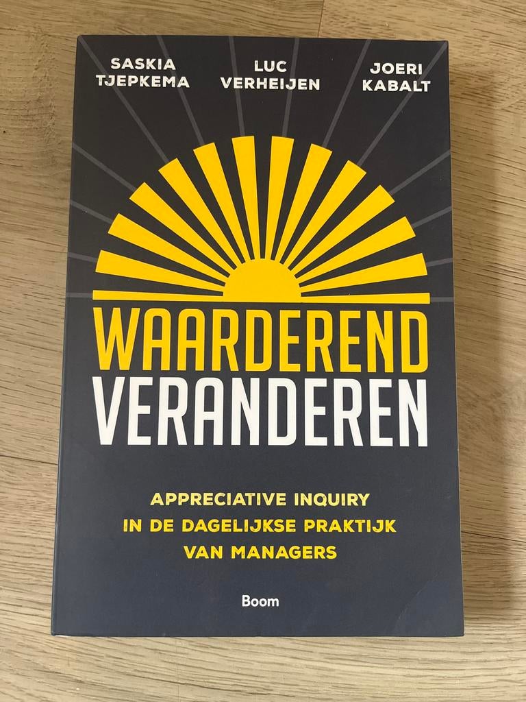 Waarderend Veranderen - Saskia Tjepkema Luc Verheijen Kabalt, Ophalen of Verzenden, Zo goed als nieuw, Management