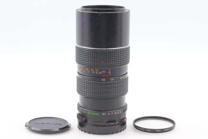 Mamiya Sekor Zoom ULD C 105-210mm f4.5 Lens for 645 Pro TL, Audio, Tv en Foto, Fotografie | Lenzen en Objectieven, Gebruikt, Telelens