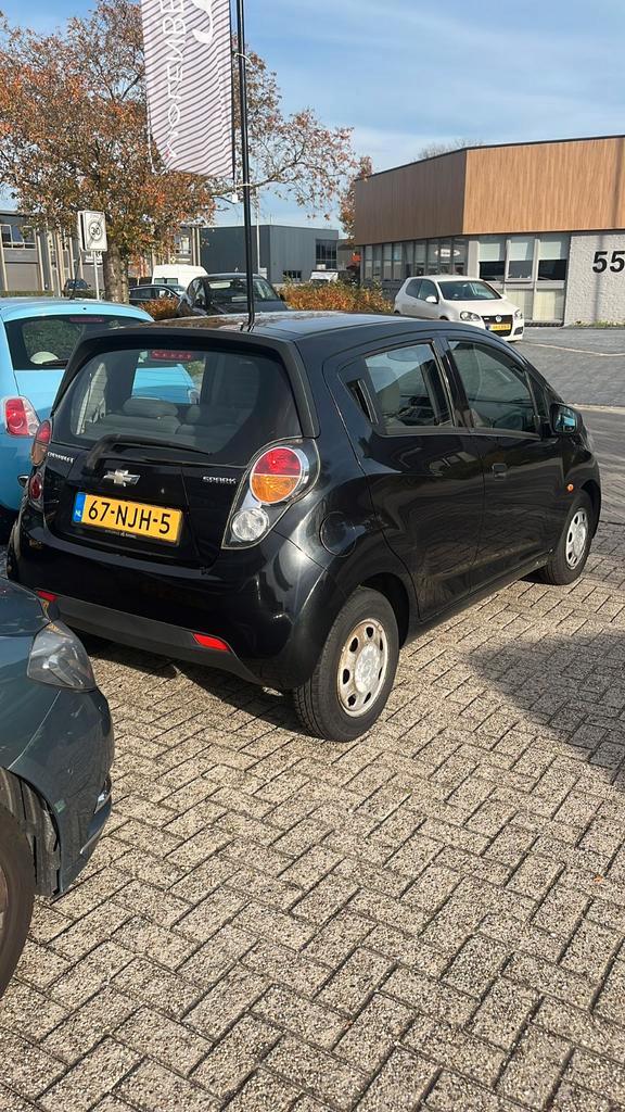 Chevrolet Spark 1.0 2010 Zwart, Auto's, Chevrolet, Particulier, Spark, Benzine, B, Hatchback, Handgeschakeld, Origineel Nederlands