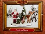 Luville:  Santa with deer, Ophalen of Verzenden