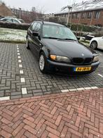 BMW 3-Serie 2.5 I 325 Touring AUT 2002 Zwart, Auto's, BMW, Automaat, Achterwielaandrijving, Beige, Zwart