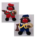 VERO Zwarte piet knuffeltjes de zak en de roe decoratie, Ophalen of Verzenden, Zo goed als nieuw