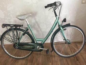 Gazelle  damesfiets fiets groen 28 inch  beschikbaar voor biedingen