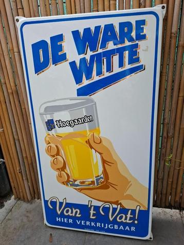 Emaillebord Hoegaarden beschikbaar voor biedingen