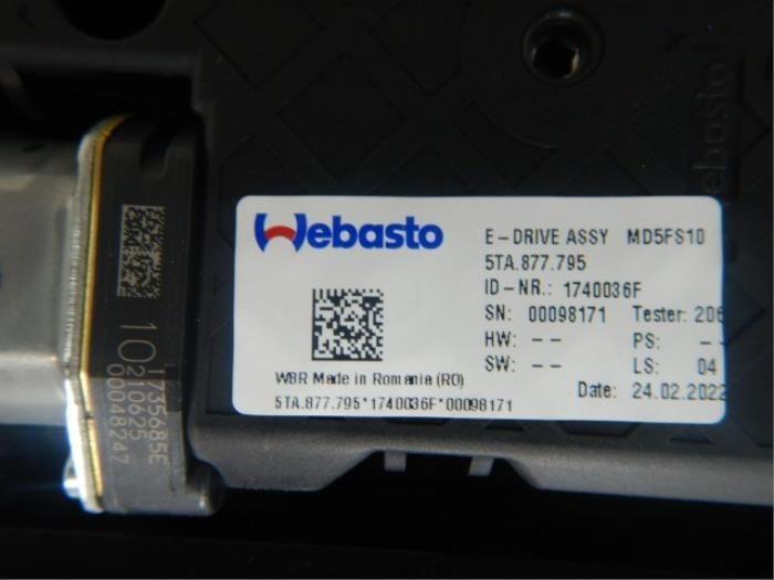 Panoramadak Audi A3 (22729946), Auto-onderdelen, Carrosserie en Plaatwerk, Gebruikt, Ophalen