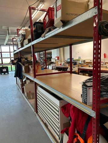 Magazijnstelling 275x120cm | Liggers 195cm | Zware kwaliteit beschikbaar voor biedingen