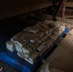 +- 200 gebruikte kalkzandstenen, Doe-het-zelf en Verbouw, Metselstenen, Ophalen, Nieuw, Bakstenen