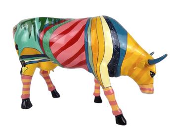 CowParade / Cow Parade Koe “Boca Bovine” LARGE beschikbaar voor biedingen