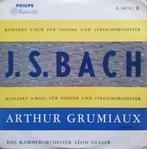 Bach Arthur Grumiaux – Violinkonzert E-Dur  A-Moll, Kamermuziek, Ophalen of Verzenden, Zo goed als nieuw, 12 inch