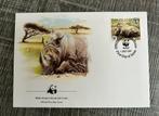 FDC neushoorn Swaziland WWF, Onbeschreven, Rest van de wereld, Verzenden