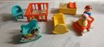 Fisher price set, baby spullen, compleet,  8 delig, Ophalen of Verzenden, Zo goed als nieuw, Speelset