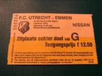 ⚽ Ticket Knvb Beker Fc Utrecht - Emmen seizoen 1991/1992 ⚽, Ophalen of Verzenden, Zo goed als nieuw, F.C. Utrecht, Overige typen