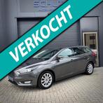 Ford Focus Wagon 1.0 125pk Titanium CLIMA| CAMERA | TREKHAAK, Gebruikt, Zwart, Origineel Nederlands, Handgeschakeld