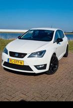 Seat Ibiza FR 1.0 TSI 2017 cruise,stoelverwarming,climate, Auto's, Voorwielaandrijving, Stof, 40 €/maand, Zwart