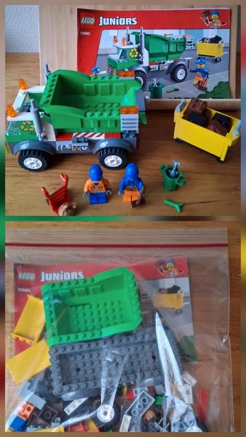 Lego junior vuilniswagen 10680 complete set met boekje beschikbaar voor biedingen