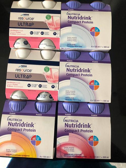 24 flesjes Nutridrink compact proteïn     Nutricia, Diversen, Levensmiddelen, Ophalen of Verzenden