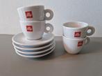 Illy espressokopjes - 4 stuks, Ophalen of Verzenden, Zo goed als nieuw, Glas, Overige stijlen
