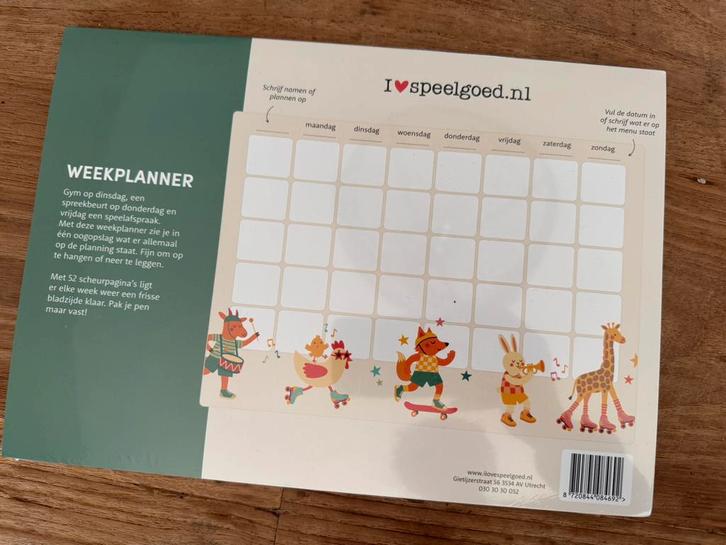 Gratis Weekplanner, Hobby en Vrije tijd, Scrapbooking, Nieuw, Ophalen
