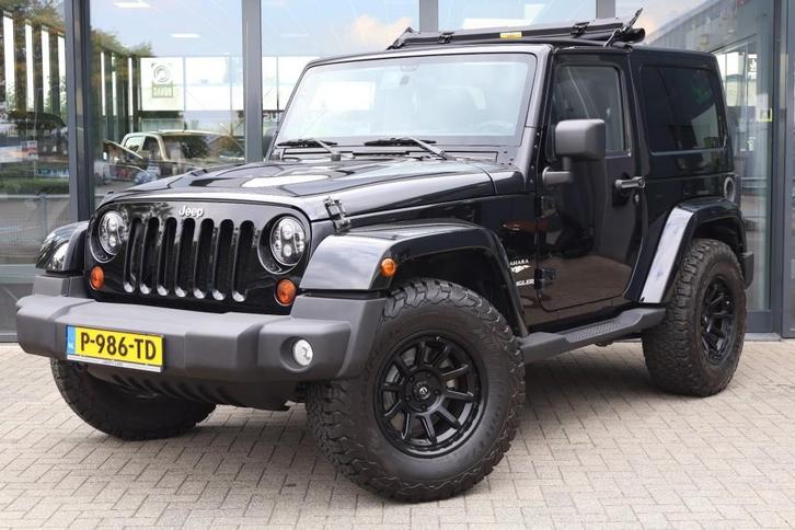 Jeep WRANGLER 3.8i V6 Aut. Sahara 2 drs JK 4x4 / LED / Apple, Auto's, Jeep, Bedrijf, Wrangler, 4x4, ABS, Airbags, Android Auto