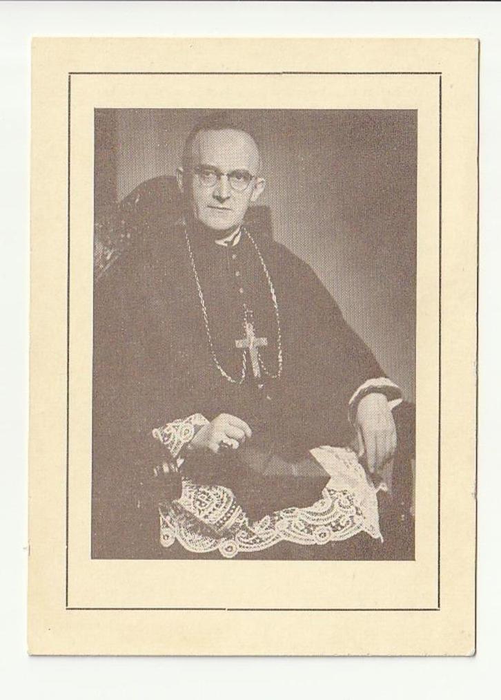 Bisschop Mgr HANSSEN Roermond Oostrum-Venray Nijmegen 1958, Verzamelen, Bidprentjes en Rouwkaarten, Bidprentje, Verzenden