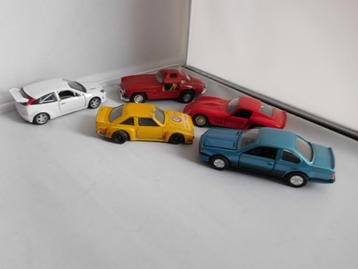 5 miniatuur auto's 1x Maisto Ferrarie 250 GTO Deuren kunnen 