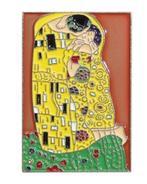 Gustav Klimt de kus kiss l Kunst Enamel pin broche, Verzamelen, Verzenden, Nieuw, Transport
