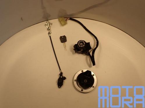 Slotset met ECU voor de Kawasaki ER6 2006 - 2008 ER-6 ER-6N, Motoren, Onderdelen | Kawasaki, Gebruikt, Ophalen of Verzenden