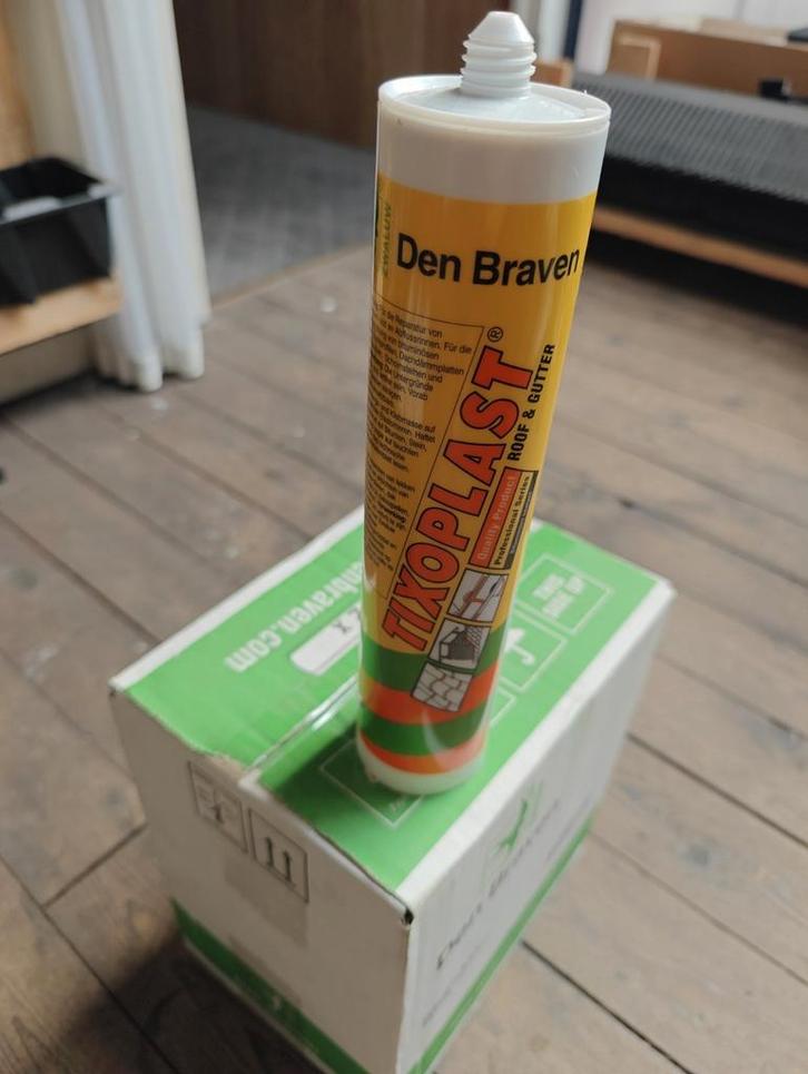 Tubes tixoplast van de braven, Doe-het-zelf en Verbouw, Isolatie en Afdichting, Nieuw, Overige materialen, Minder dan 4 cm, Ophalen of Verzenden