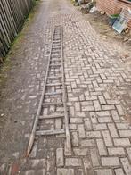 Houten ladder 5 meter, Ophalen, Gebruikt, 2 tot 4 meter