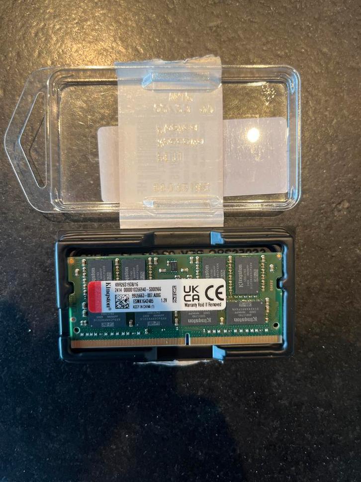 Kingston KVR26S19D8/16 16GB DDR4 RAM - Perfect voor Upgrade!, Computers en Software, RAM geheugen, Gebruikt, Laptop, 16 GB, DDR4