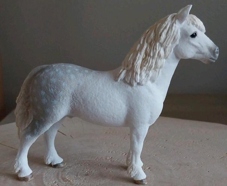 Schleich welsh pony hengst, Verzamelen, Dierenverzamelingen, Zo goed als nieuw, Beeldje of Figuurtje, Paard, Ophalen of Verzenden
