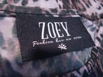 SUMMER SALE! €9.95 🫣 ZOEY  dierenprint top NIEUW! mt 46-48, Bruin, Verzenden, Nieuw, Shirt of Top