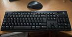 Logitech Toetsenbord en Muis Set, Computers en Software, Toetsenborden, Ophalen of Verzenden, Gebruikt, Draadloos, Ergonomisch