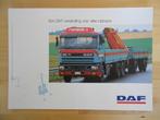 DAF Opbouw Brochure ca 1990, Ophalen of Verzenden, Zo goed als nieuw, Overige merken, DAF