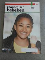 Economisch bekeken vmbo-gt 3a Economie, Ophalen of Verzenden, Zo goed als nieuw, VMBO