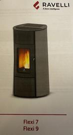 GEZOCHT GEBRUIKTE RAVELLI PELLETKACHEL FLEXI 7 OF 9, Gebruikt, Overige brandstoffen, Ophalen of Verzenden, Pelletkachel