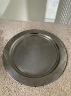 dienblad zilver, Huis en Inrichting, Ophalen of Verzenden, Gebruikt, Rond, Metaal