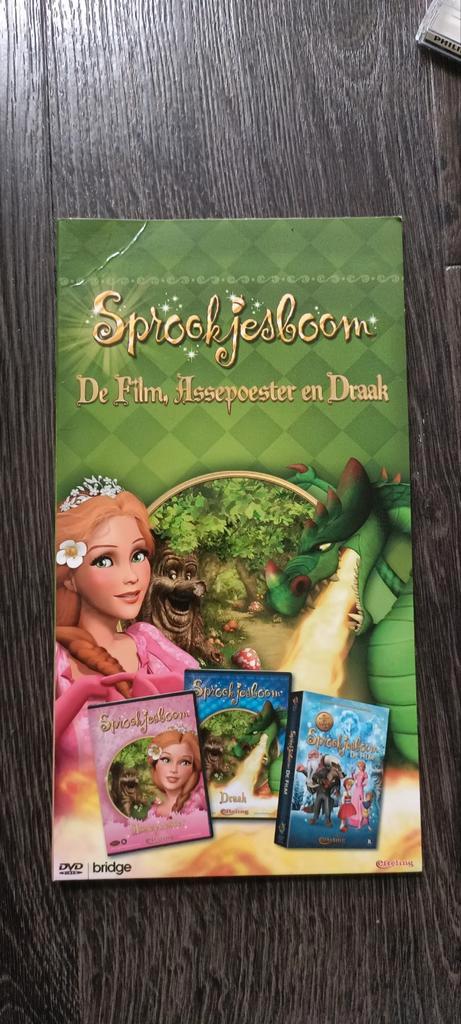 DVD Sprookjesboom - De Film, Assepoester en Draak, Cd's en Dvd's, Dvd's | Kinderen en Jeugd, Gebruikt, Film, Avontuur, Alle leeftijden