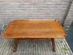 Salontafel, Huis en Inrichting, Tafels | Salontafels, Ophalen, Gebruikt, 100 tot 150 cm, Eikenhout
