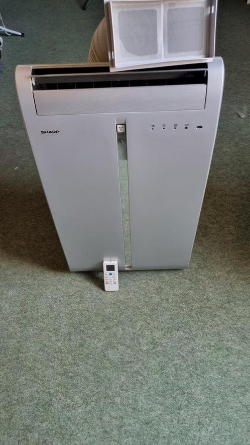 Airconditioning Sharp CV P09FR, Witgoed en Apparatuur, Airco's, Zo goed als nieuw, Mobiele airco, Minder dan 60 m³, 3 snelheden of meer