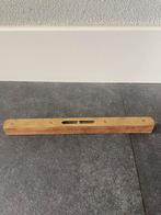 Oude Hookley Abbey Waterpas - Hout & Messing, Antiek en Kunst, Ophalen of Verzenden