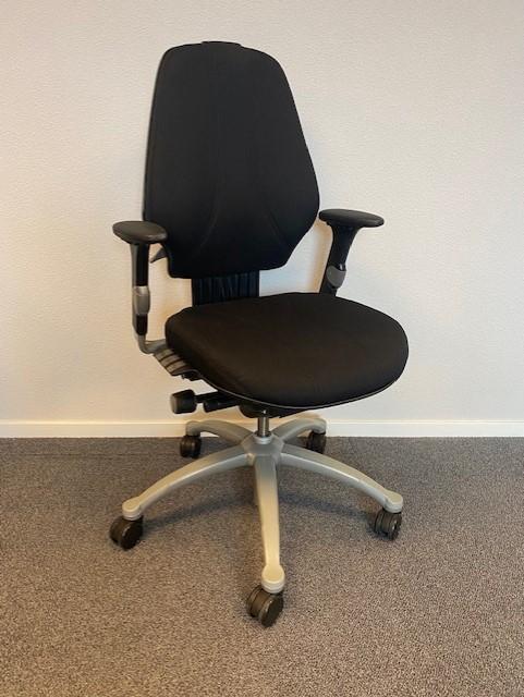 Bureaustoelen RH Logic 300 met nieuwe stof!, Huis en Inrichting, Bureaustoelen, Gebruikt, Bureaustoel, Zwart, Ergonomisch, Ophalen of Verzenden