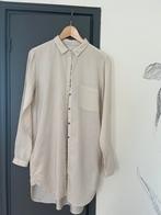 Wol/zijde blouse van Pomandère 42, Ophalen of Verzenden, Zo goed als nieuw, Maat 42/44 (L), Beige