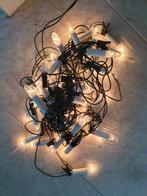 Vintage oude lampjes kerst. 2 snoeren compleet, Huis en Inrichting, Ophalen of Verzenden, Zo goed als nieuw, Vintage