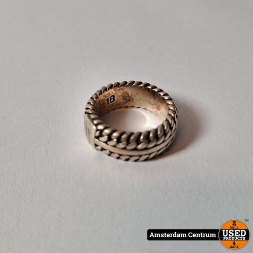 Buddha 2 Buddha Ring Maat 18 - Incl. Garantie, Sieraden, Tassen en Uiterlijk, Ringen, Zo goed als nieuw